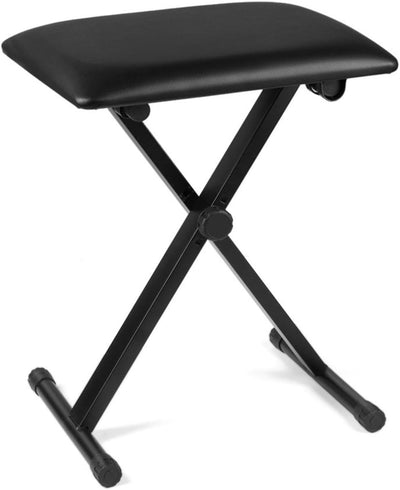 Banco piano plegable acolchado antiderrap para músico