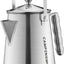Hervidor té acero inox 1.5L para campamento