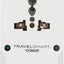 Adaptador viaje universal USB enchufe europeo con protección