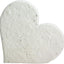 Set 100 pétalos flores reciclados corazones grandes blanco