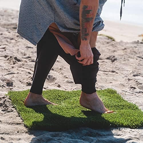 Alfombra surf césped sintético reciclado XL 18x24"