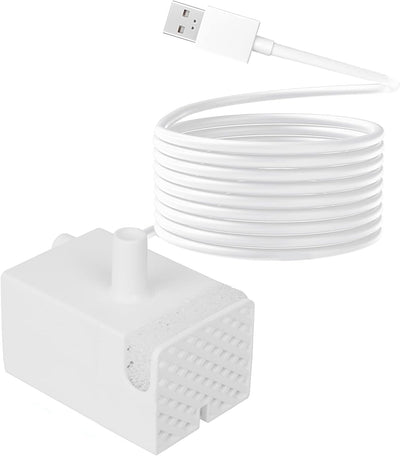 Bomba dispensadora agua perros 15L USB led blanco