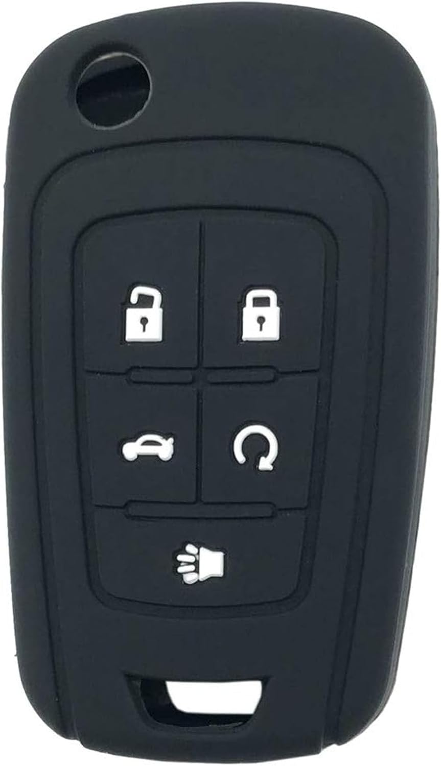Funda silicona llavero 5 botones para Chevy Camaro Cruze