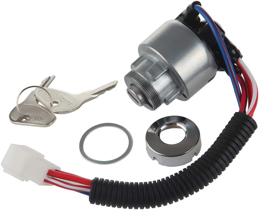 Interruptor encendido 3 posiciones para tractor Kubota B2150