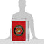 Bandera Cuerpo de Marines para patio pequeño