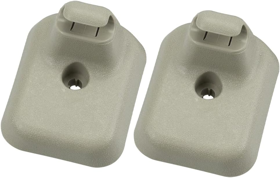 Clip retención soporte visera solar Ford F150 09-14 beige-gris 2uds