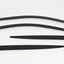 Visor de Ventana KONA 24~ Set 4 Pzas Negro