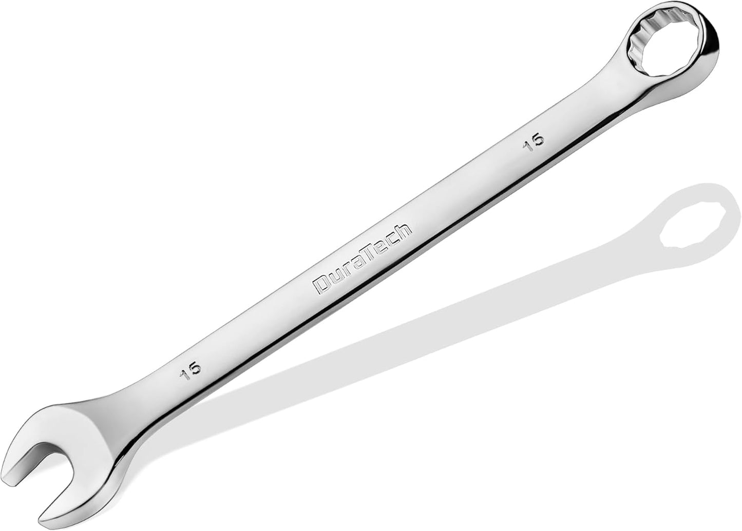 Llave combinada 15mm métrica CR-V pulido espejo 12 puntas