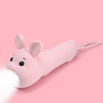 Linterna recargable para niños estilo conejo