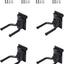 Gancho guitarra Slatwall ajustable para soporte pared