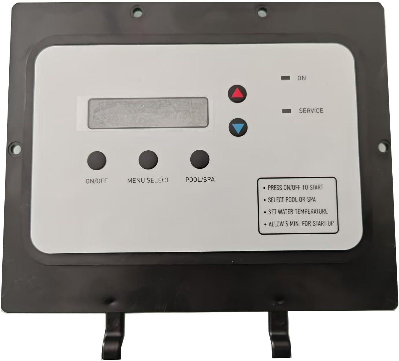 Bisel tablero control con botón interruptor repuesto