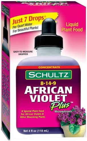 Alimento vegetal 8-14-9 para African Violet 4oz