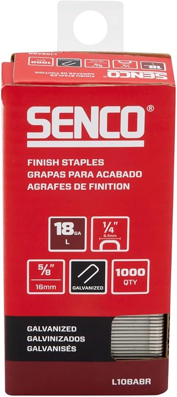 Grapas corona 1/4 pulg 5/8 pulg galvanizadas 1000uds