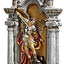 Nicho San Miguel Arcángel 15pulg poliresina a todo color