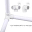 Set 42 accesorios PVC 1pulg codo alta resistencia