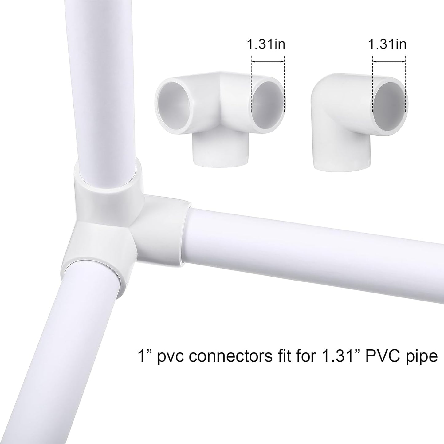 Set 42 accesorios PVC 1pulg codo alta resistencia