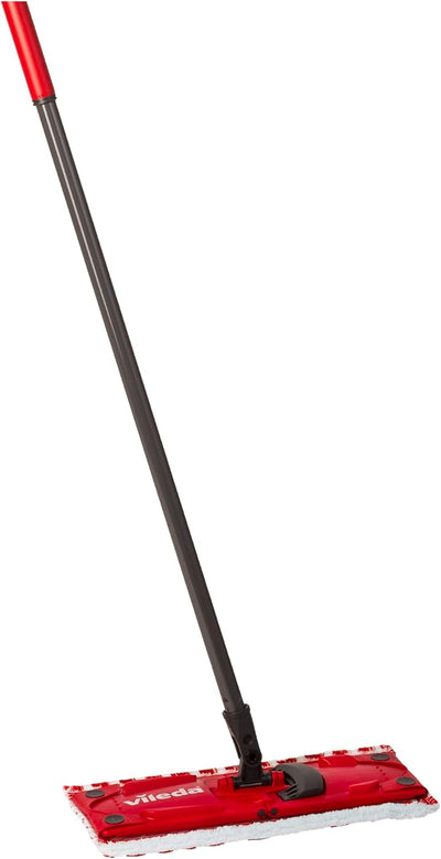 Trapeador piso microfibra roja