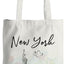 Bolsa de playa regalo recuerdo viaje Nueva York París