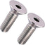 Tornillos avellanados 3/8-16 x 1 acero inox 304 10 pzas