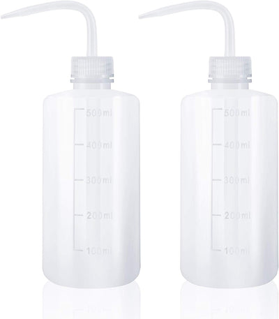 Botella riego exprimible 16.9oz plástico 2pzas
