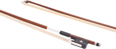 Arco viola 4/4 pernambuco nuetz ébano octogonal plata