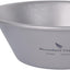 Bowl Titanio 10.1oz con mango ligero para acampar