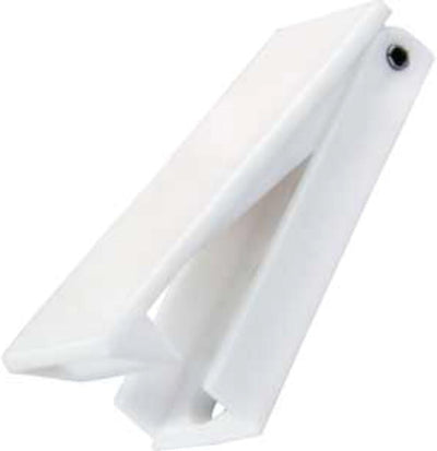 Tope puerta cuadrado color blanco