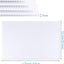 12 Letreros Jardín Blanco H 18x12pulg Garaje