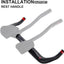 Manillar triatlón 31,8mm barras aero Bullhorn carbono