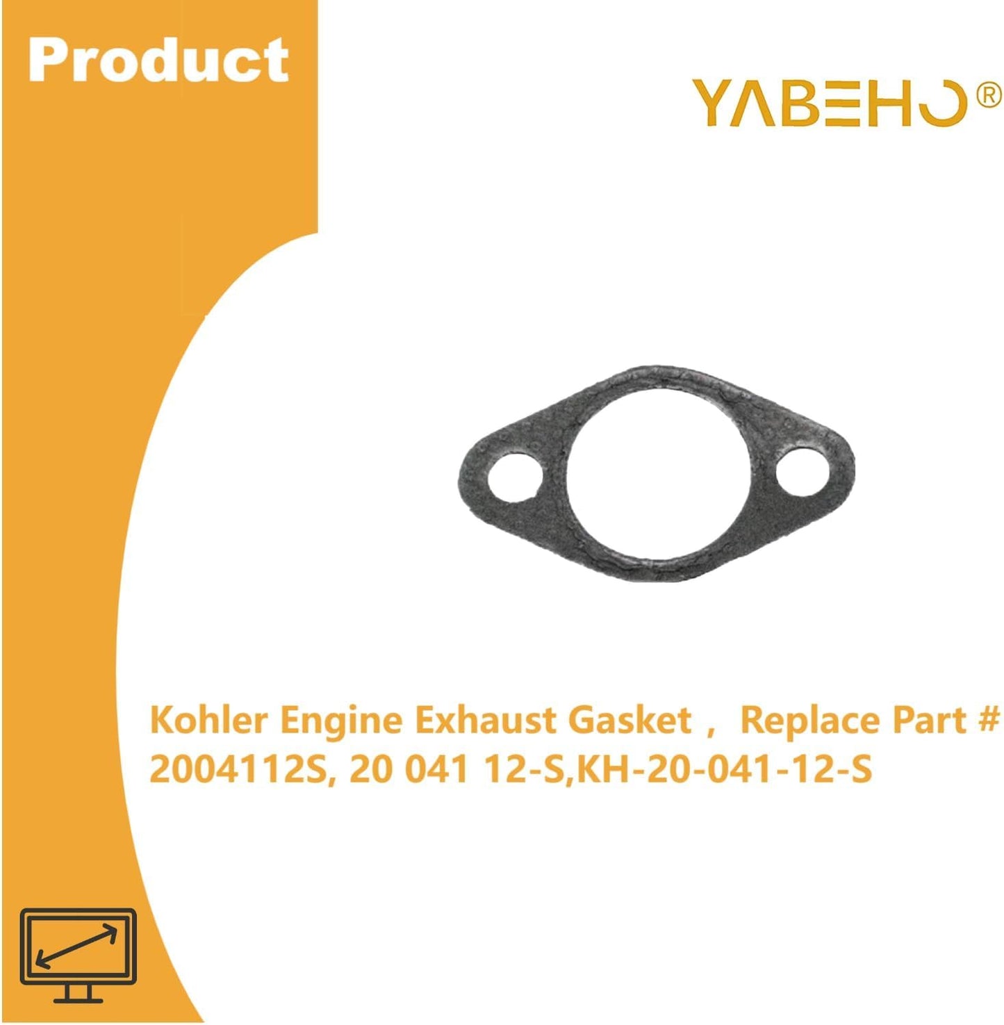 2 Juntas Escape para Motor Serie K-Oehler