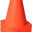 Conos tráfico naranja 9pulg plástico para fútbol y eventos