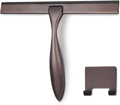 Escobilla ducha multiusos bronce acero inox 14pulg