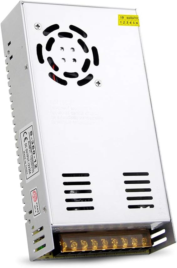 Adaptador 12v 30a 360w universal para LED pixel CCTV