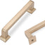 10 Tiradores Gabinete Cocina 3-3/4pulg Color Bronce Champán