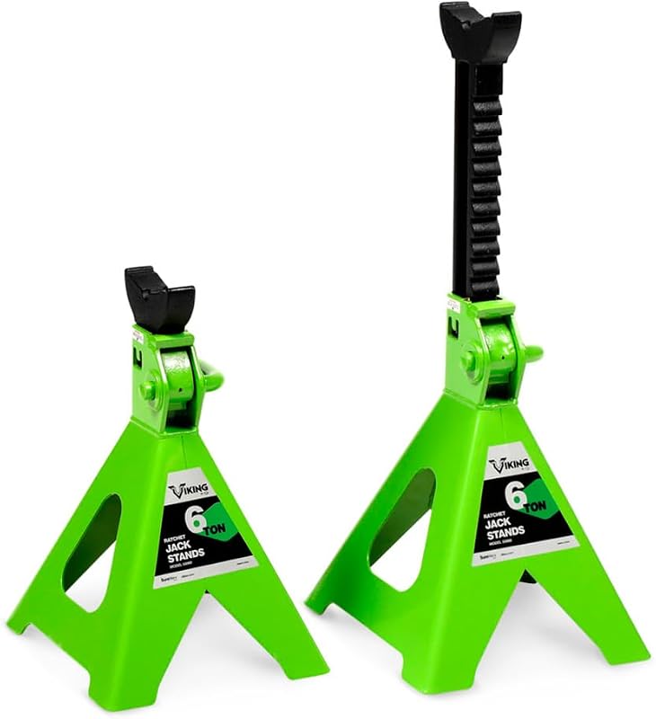 Set 6 Gatos Pedestal Estilo Trinquete Alta Resistencia