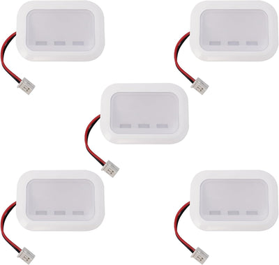 5 Pzas Luz LED refrigerador comp Whirlpool KitchenAid