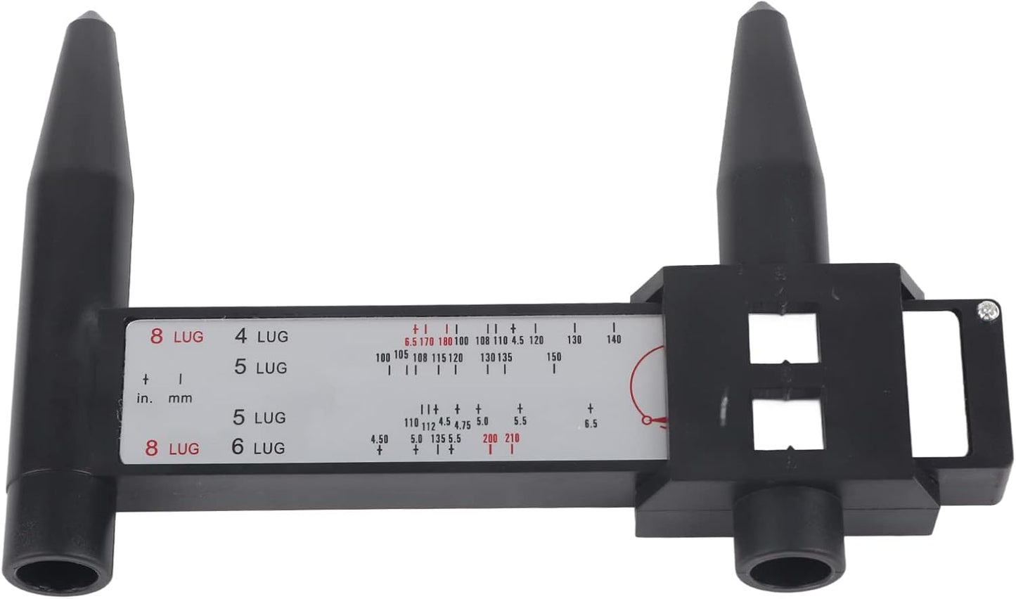 Herramienta medir PCD pernos llanta 4 5 6 8 lug