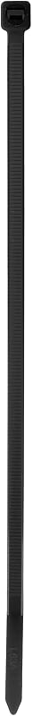 Sujetacables nailon 7pulg 50lb pack 1000 negro UV