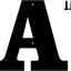 Letras metal para letreros exteriores con kit uñas letra A
