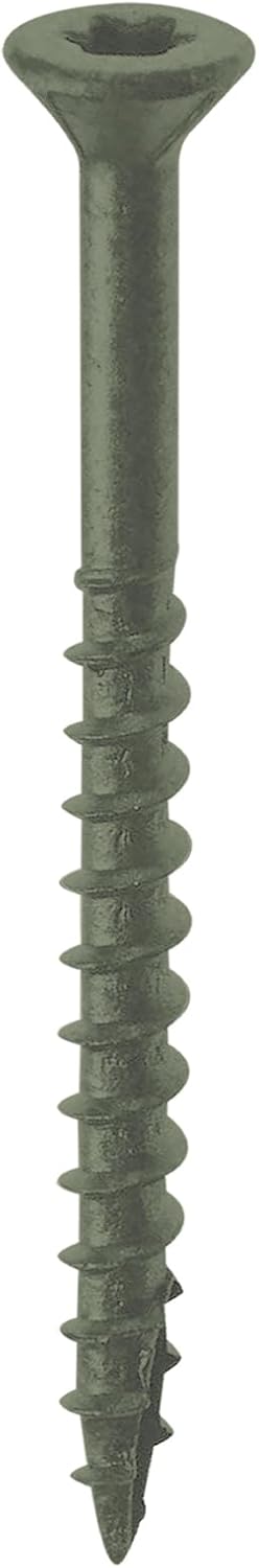 Tornillos Torx 3 250uds color verde
