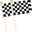 Banderas cuadros para autos carreras 4x6pulg 12uds