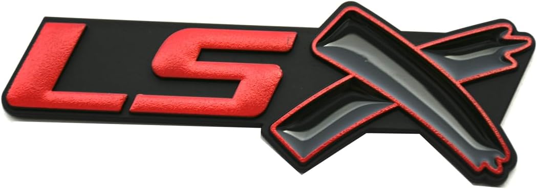 2 Emblemas 3D LSX para guardabarros Chevy Camaro