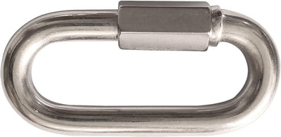 Enlace D acero inox 304 para mascotas y viaje