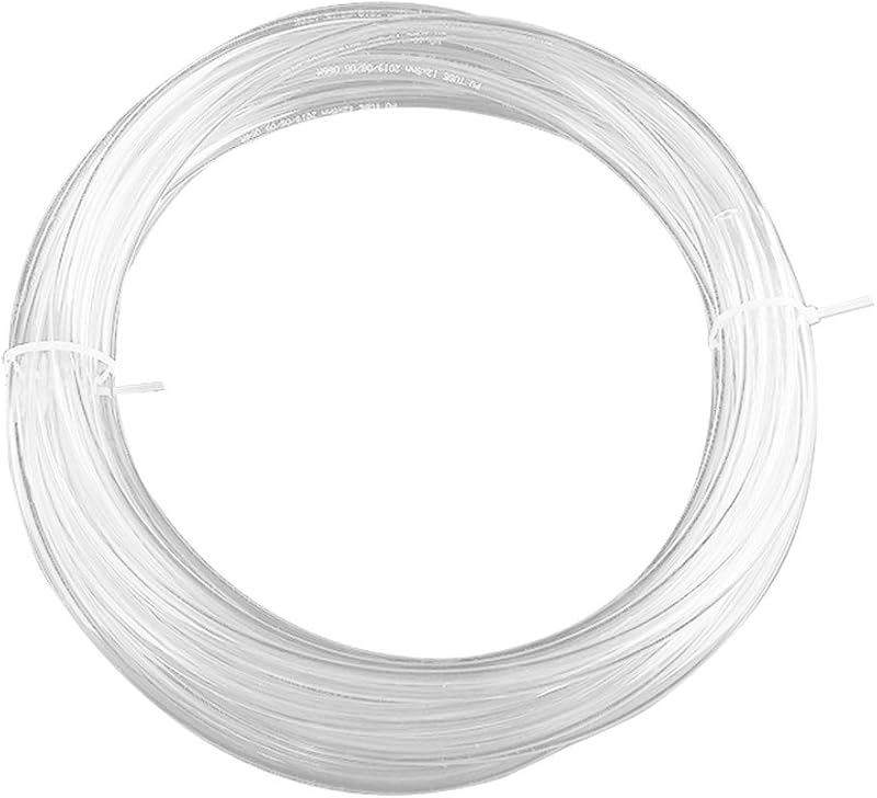 Tubo neumático poliuretano 0.472x0.315pulg 16.4ft transparente