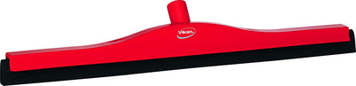 Escobilla goma piso fija 24 PP/RB rojo