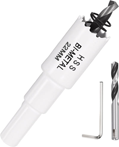 Kit sierra agujero bimetálica M42 7/8pulg para metal cobre aluminio