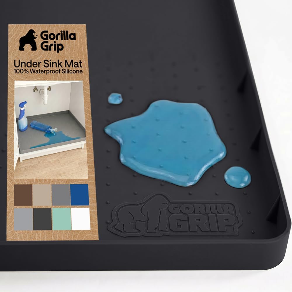 Alfombrilla silicona impermeable fregadero cocina baño