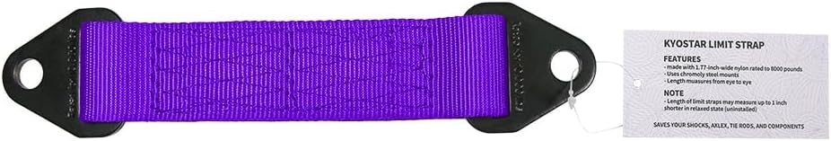 Correa límite 11" cuádruple 10000lb morado pack 2