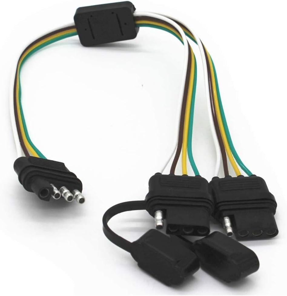 Arnés universal 4 vías en Y para luces barra trasera