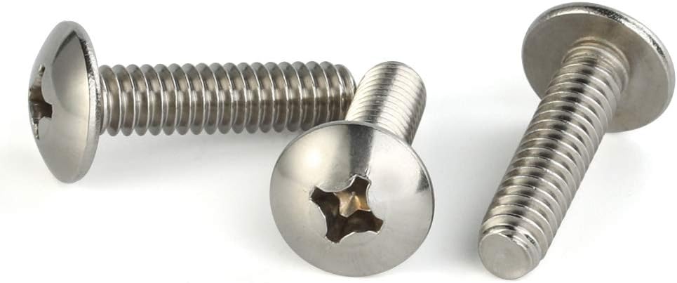 Tornillos acero inox 1/4-20 x 3/4 rosca completa 25 pzas